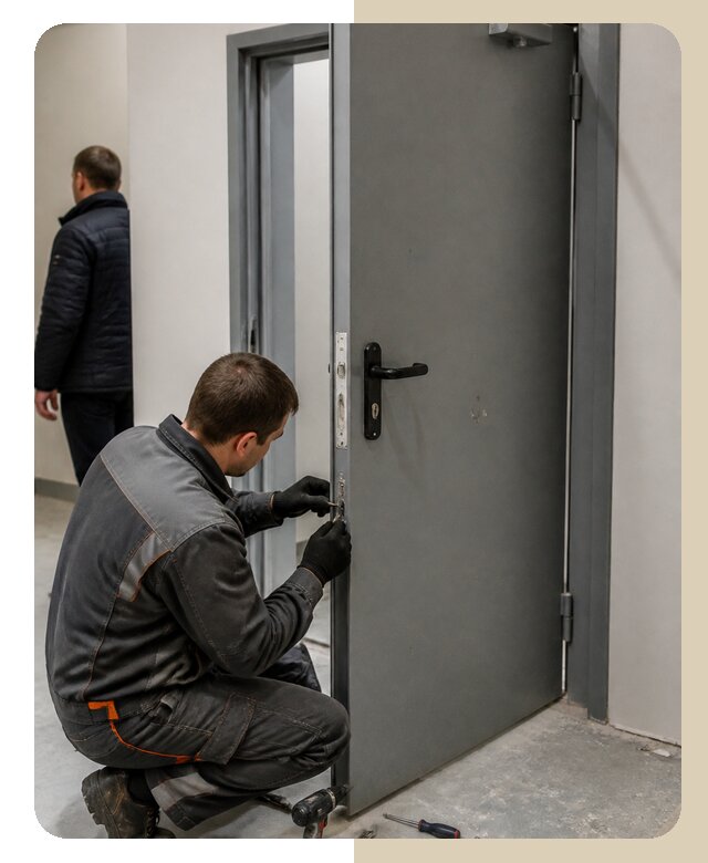 Ремонт противопожарной двери в Кизляре по цене 6605 р. | ДвериЛегко-Кзр