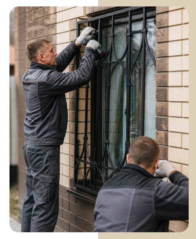 Установка решеток в дом в Кизляре по цене от 3556 р. | ДвериЛегко-Кзр